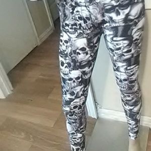 Skull leggings